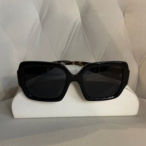 Black Oversized Prada Sunglasses